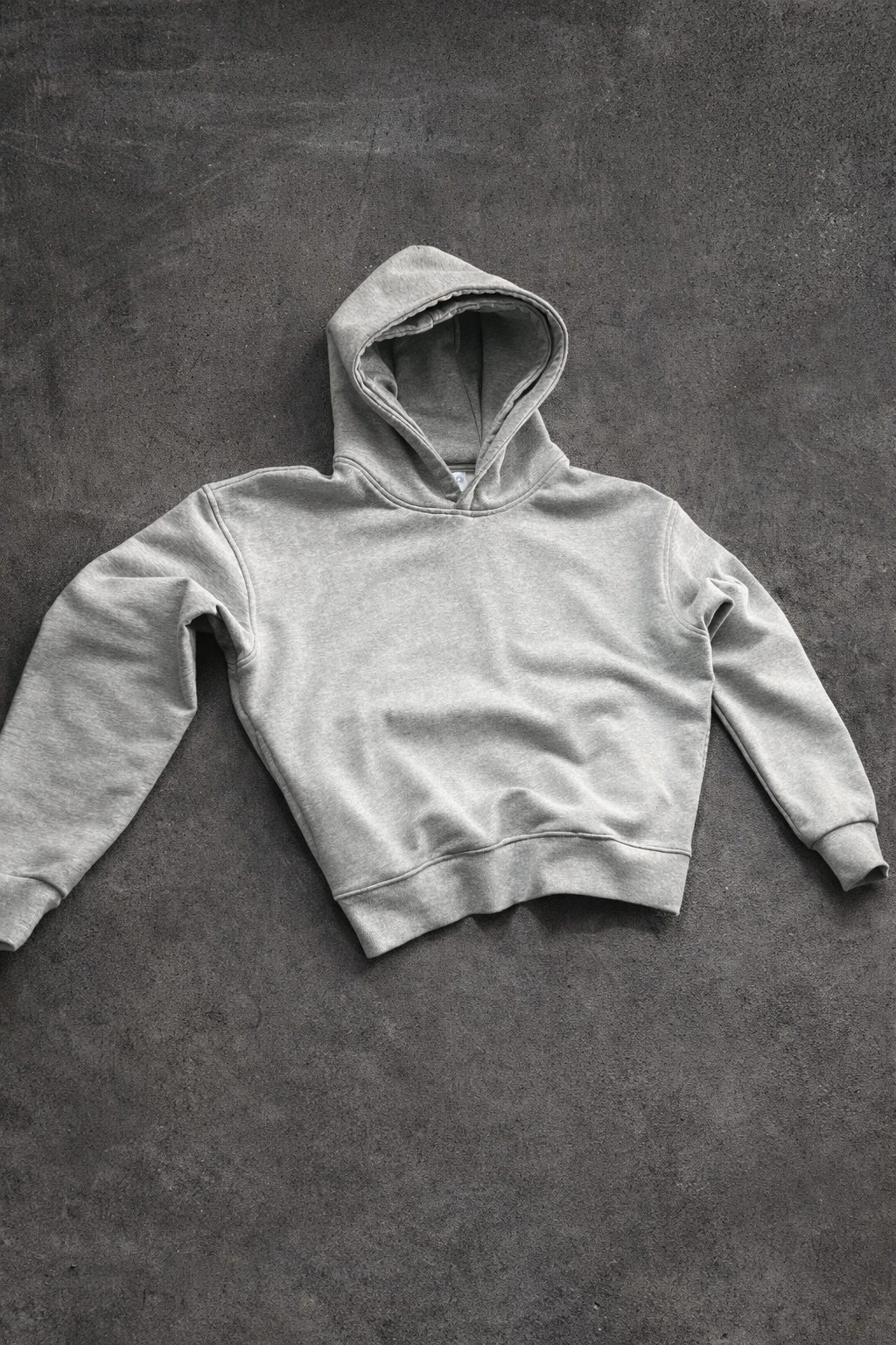 Stone Grey Double Hoodie
